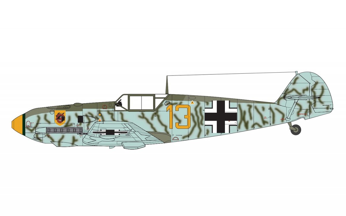 Airfix 01008A Messerschmitt Bf109E-4 1/72 – image 3