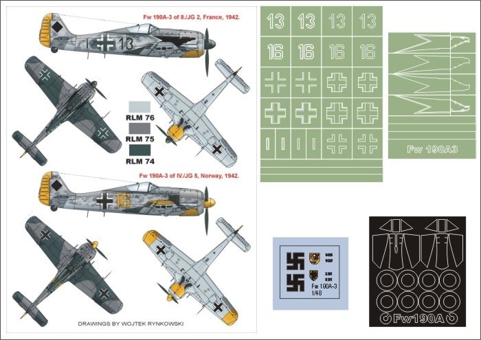 Montex K48138 Fw 190A-3 1/48
