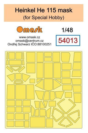 Omask 54013 Heinkel He 115 (for Special Hobby) 1/48