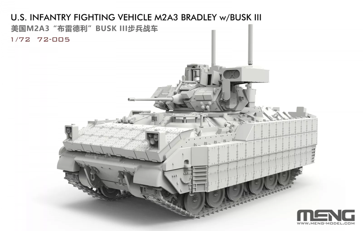 Maquette Meng 72-005 M2A3 Bradley avec BUSK III 1/72 – image 2