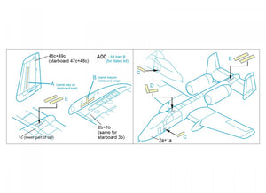 Quinta Studio QP48012 A-10 Formation (slime) lights (All kits) 1/48 – immagine 2