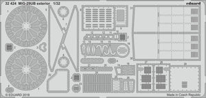 Eduard 32424 MiG-29UB exterior TRUMPETER 1/32