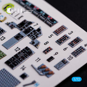 KELIK K72091 F-15C - décalcomanies 3D intérieures pour kit FineMolds au 1/72 – image 4