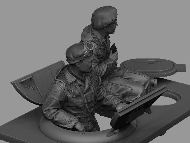 Panzer Art FI35-216 British Sherman tanks Pixie suit set 1/35 – zdjęcie 5
