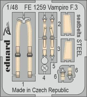 Eduard BIG49328 Vampire F.3 AIR 1/48 – Bild 4