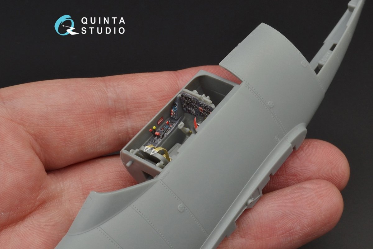 Quinta Studio QD48089 Me-262A 3D-Printed &amp;amp; coloured Interior on decal paper (for HobbyBoss kit) 1/48 – zdjęcie 10