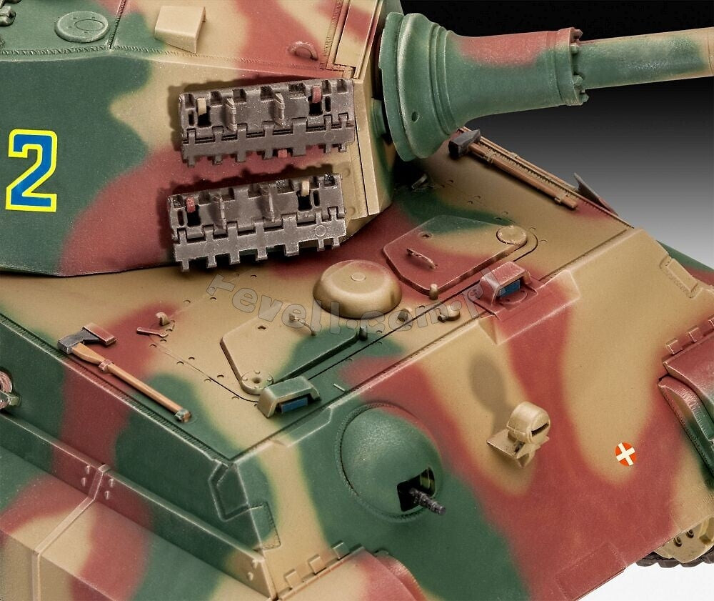 Revell 63249 Tiger II Ausf.B Henschel Turret Model Set 1/35 – immagine 5