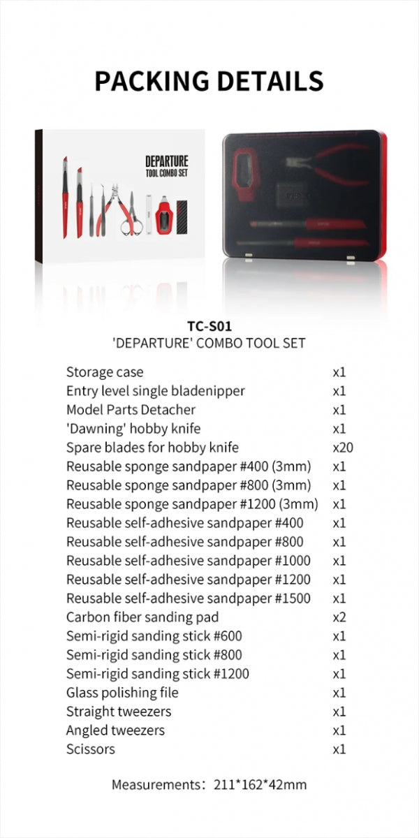 DSPIAE TC-S01 &amp;#39;Departure&amp;#39; Tool Combo Set / Zestaw narzędzi – Bild 2