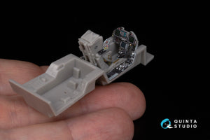 Quinta Studio QD48302 F/A-18C late 3D-Printed &amp;amp; coloured Interior on decal paper (Hasegawa) 1/48 – immagine 8