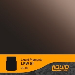 Pigments liquides Lifecolor LPW01 Terre d'ombre brûlée 22 ml 