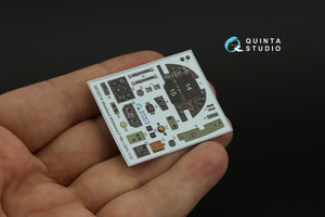 Quinta Studio QD32210 Westland Whirlwind F Mk.I 3D-Printed &amp;amp; colored Interior on decal paper (Special Hobby) 1/32 – image 7