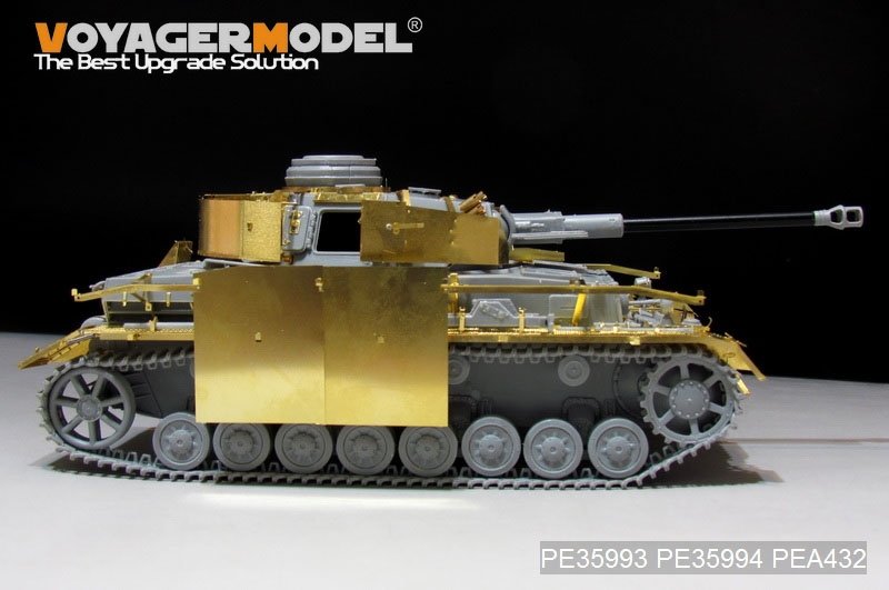 Voyager Model PE35993 WWII German Pz.Kpfw.IV Ausf.G（LateProduction）Basic For Border 35001 1/35 – immagine 6