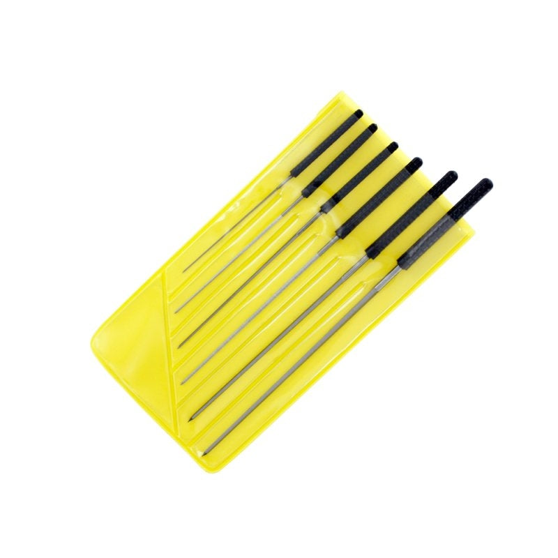 Modelcraft PBR2194 6 Pce Precision Cutting Broach Set (0.6 - 2.0mm)
