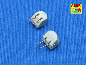 Aber 350L-07 Set of 12 pcs 127 mm universale barrels for U.S. Navy ships 1/350 – immagine 3
