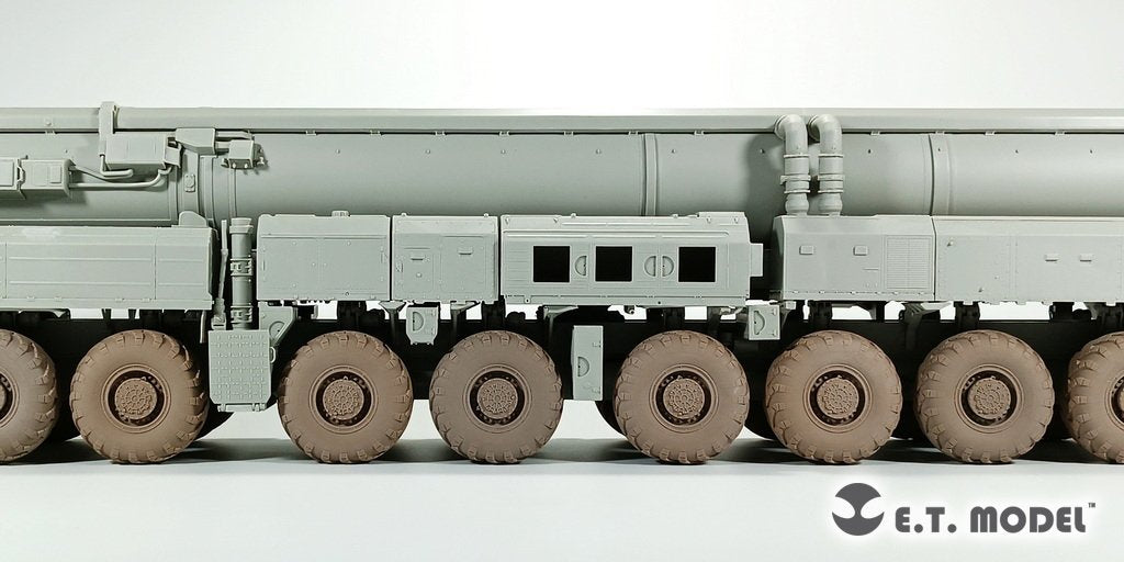 E.T. Model P35-114 15U175 TEL of RS-12M1 Topol-M ICBM complex Sagged wheels For TRUMPETER Kit 1/35 – Bild 6