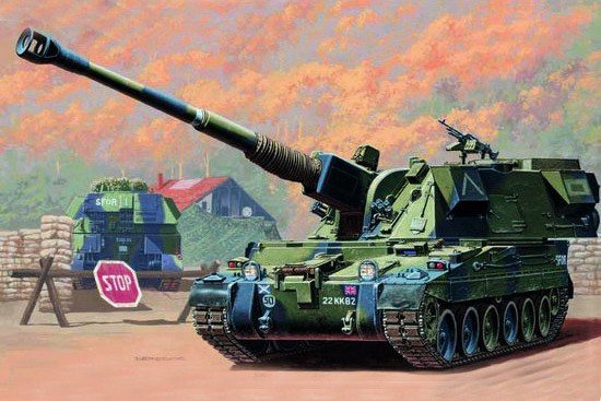 Trumpeter 00324 Obusier automoteur britannique AS-90 de 155 mm (1/35)
