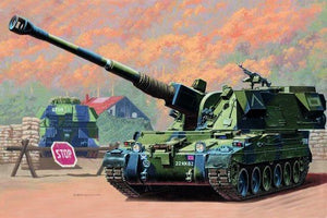 Trumpeter 00324 British 155mm AS-90 self-propelled howitzer 1/35
