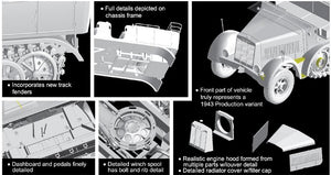 Dragon 6794 Sd.Kfz.7 8t Typ HL m 11 1943 Production 1/35 – immagine 4