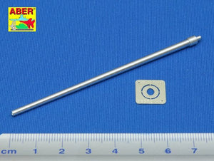 Aber 35L-073 Russian 57mm ZIS-4 tank barrel for T-34/76 model 1941 1/35 – immagine 2
