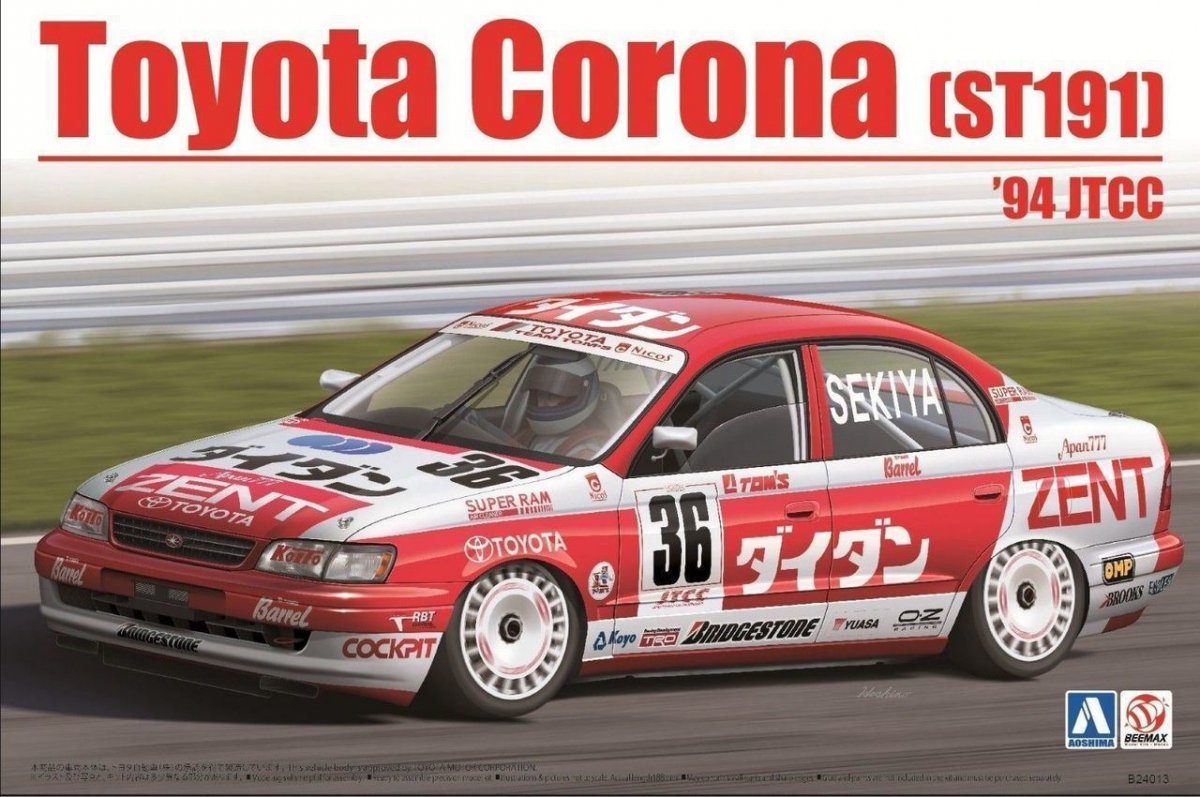 Beemax 24013 Toyota Corona (ST191) &amp;#39;94 JTCC 1/24