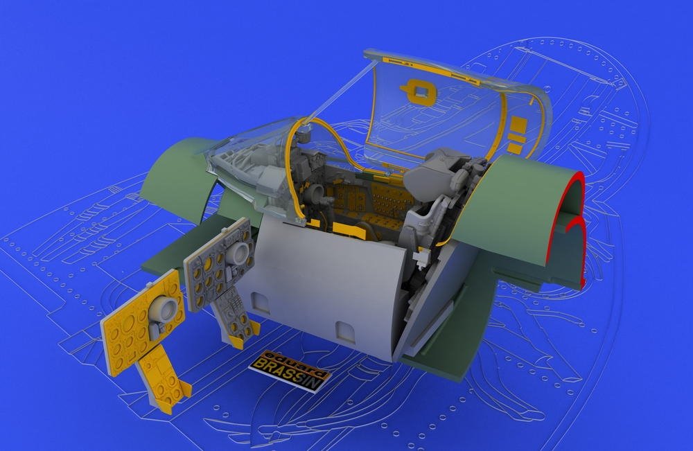 Eduard 648036 MiG-21MF interior late 1/48 (Eduard) – immagine 3
