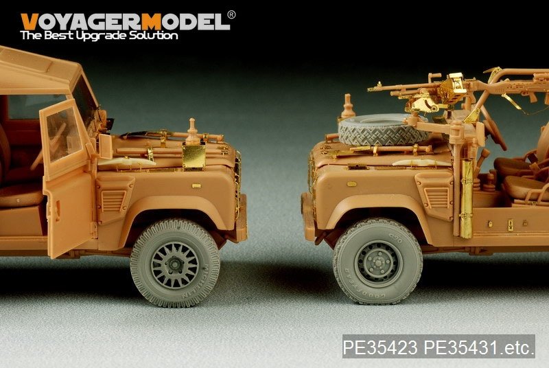 Voyager Model PE35423 Modern British Defender 110 Hardtop for HOBBY BOSS 82448 1/35 – immagine 11