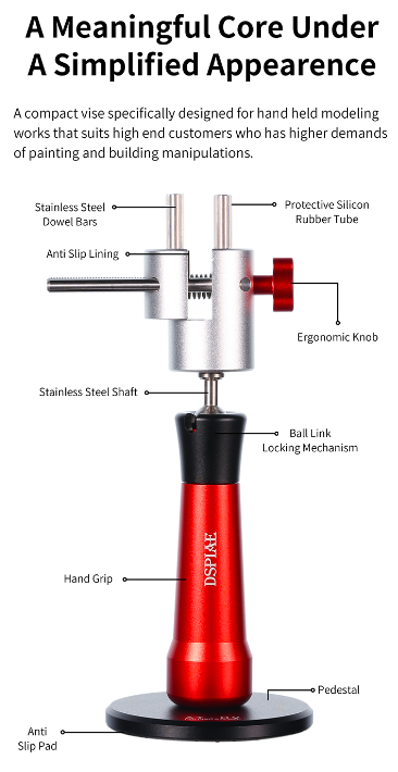 DSPIAE AT-HV Handheld Vise – immagine 2