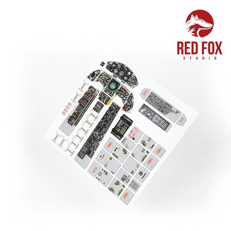 Red Fox Studio QS-32124 F-104S Starfighter (for Italeri kit) 1/32 – immagine 3