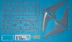 AMP 72017 Early Horten H IX V1 project w/BMW 003j 1/72 – immagine 3