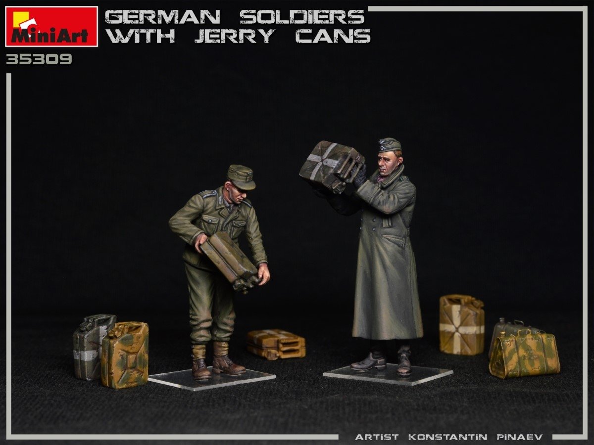 MiniArt 35286 GERMAN SOLDIERS WITH JERRY CANS 1/35 – Bild 4