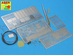 Aber 35K10 Pz.Kpfw. VI Ausf.E (Sd.Kfz.181) Tiger I – Late version (premium set) 1/35 – zdjęcie 4