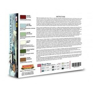 Coffret de peinture acrylique Lifecolor CS34 Royal Navy, lot de 2 (6 x 22 ml). – image 2