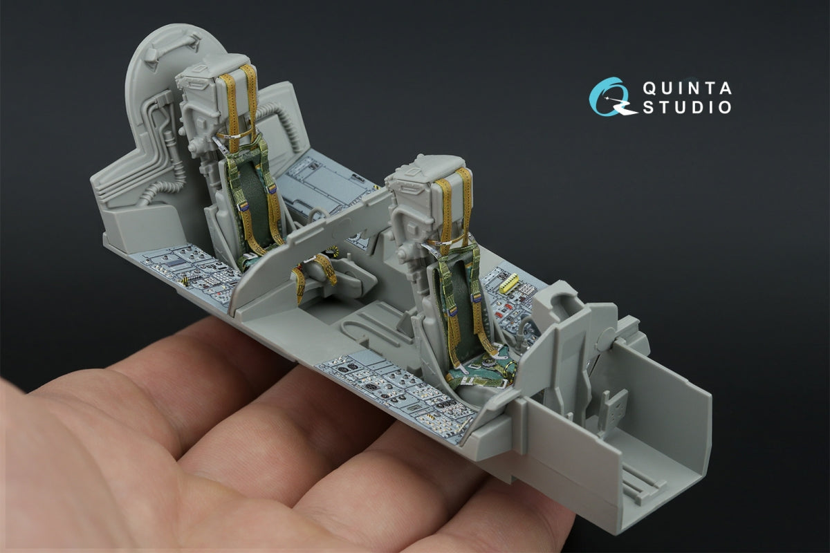 Quinta Studio QD+32229 Tornado IDS German 3D-Printed &amp;amp; coloured Interior on decal paper (Italeri) (with 3D-printed resin parts) 1/32 – Bild 10