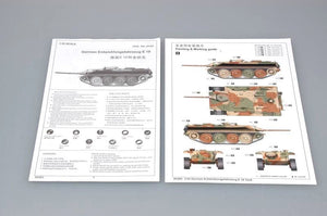 Trumpeter 00385 German Entwicklungsfahrzeug E 10 Hetzer 1/35 – zdjęcie 8