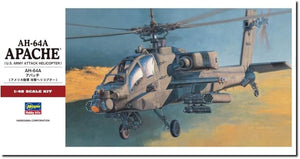 Hasegawa PT24 AH-64A Apache U.S. Army Attack Helicopter 1/48