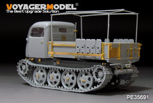 Maquette Voyager PE35691, char allemand RSO/01 type 470 de la Seconde Guerre mondiale, pour DRAGON 6691, échelle 1/35  – image 5