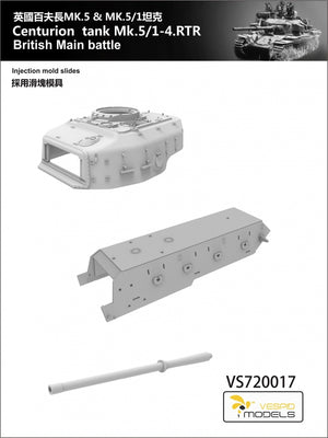 Vespid Models VS720017S Centurion Mk.5/1 - 4. RTR British Main Battle Tank - Deluxe Edition 1/72 – immagine 6
