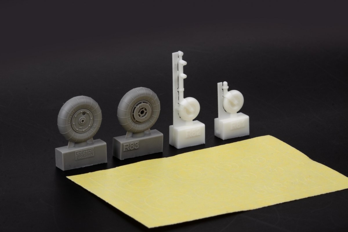 Eduard 648914 Bf 109K-4 wheels EDUARD 1/48 – zdjęcie 4