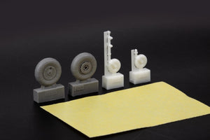 Eduard 648914 Bf 109K-4 wheels EDUARD 1/48 – zdjęcie 4