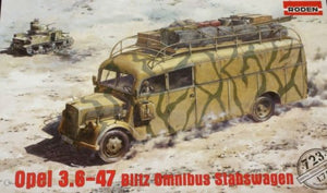 Roden 723 Opel 3.6-47 Omnibus Staffwagen 1/72