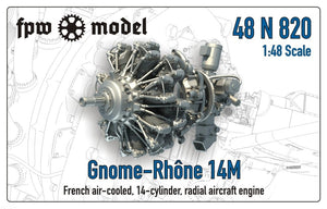 FPW Model 48N820 Gnome-Rhone 14M 1/48