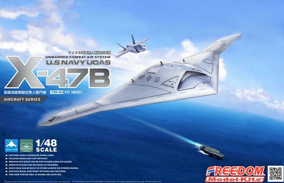 Freedom 18001 U.S Navy UCAS X-47B 1/48 – immagine 2