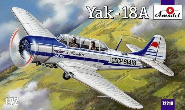 Modèle A 72218 Yakovlev Yak-18 1/72