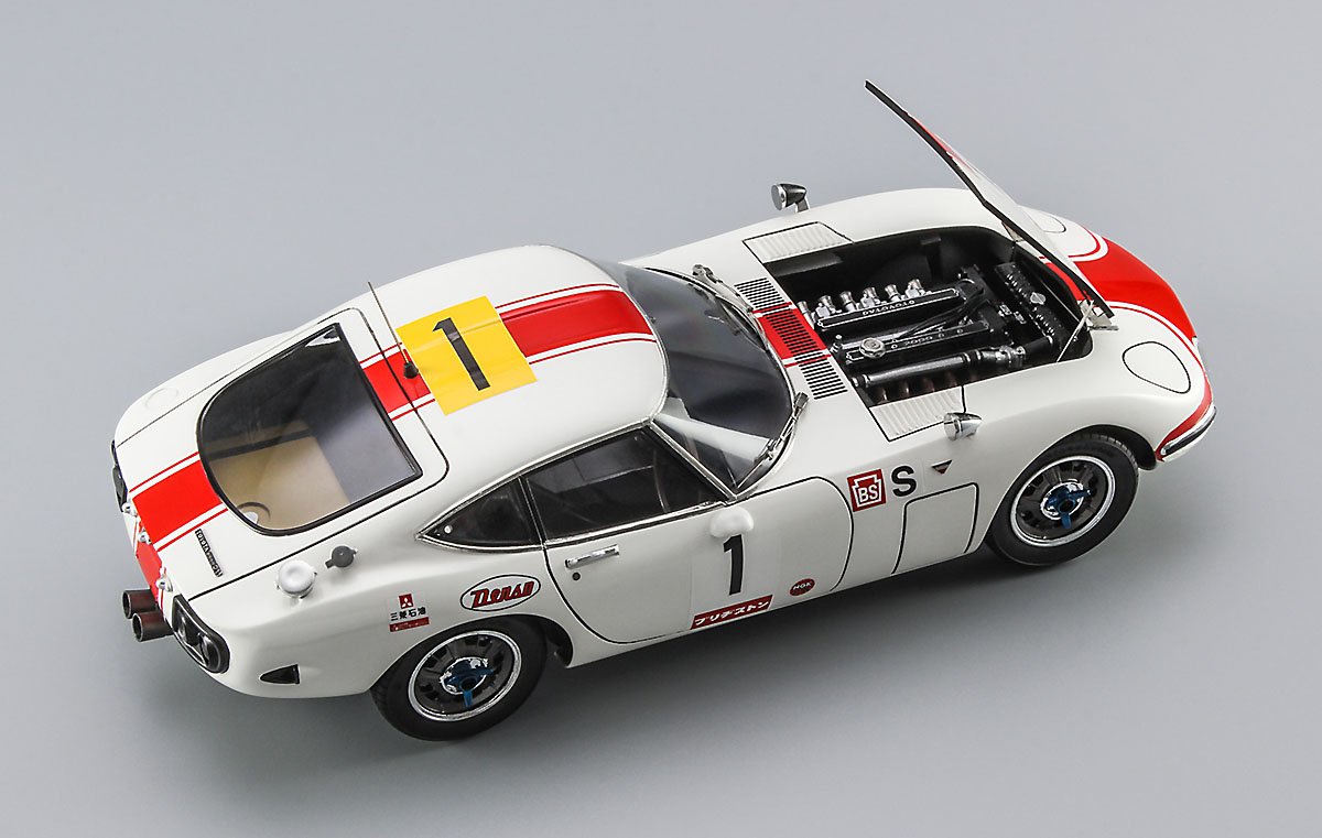Hasegawa CH53 TOYOTA 2000GT “1967 FUJI 24-HOUR RACE SUPER DETAIL” 1/24 – zdjęcie 2