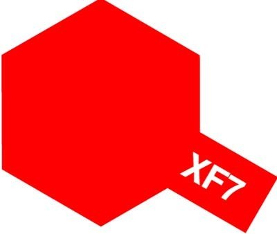 Tamiya XF7 Flat Red (81707) Acrylic paint 10ml – immagine 2
