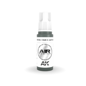 AK Interactive AK11873 DULL DARK GREEN FS 34092 – AIR 17 ml – immagine 2