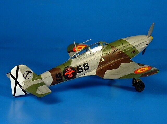 RS Models 92263 Heinkel 112B Spain WWII German Fighter 1/72 – immagine 6