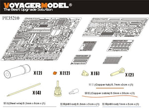 Voyager Model PE35210 WWII German Pz.Kpfw.IV Ausf.H for TAMIYA 35209 1/35 – immagine 2