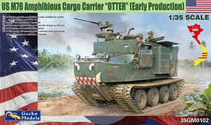 Gecko Models 35GM0102 US M76 Amphibious Cargo Carrier &amp;quot;Otter&amp;quot; (Early Production) 1/35