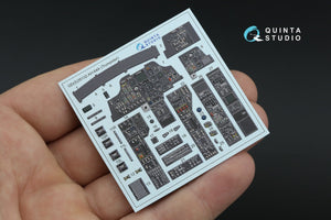 Quinta Studio QDS-35132 AH-64A 3D-Printed coloured Interior on decal paper (Trumpeter) (Small version) 1/35 – Bild 3